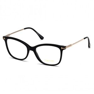 TOM FORD EYEGLASSES FT5510 001 Shiny Black 52mm